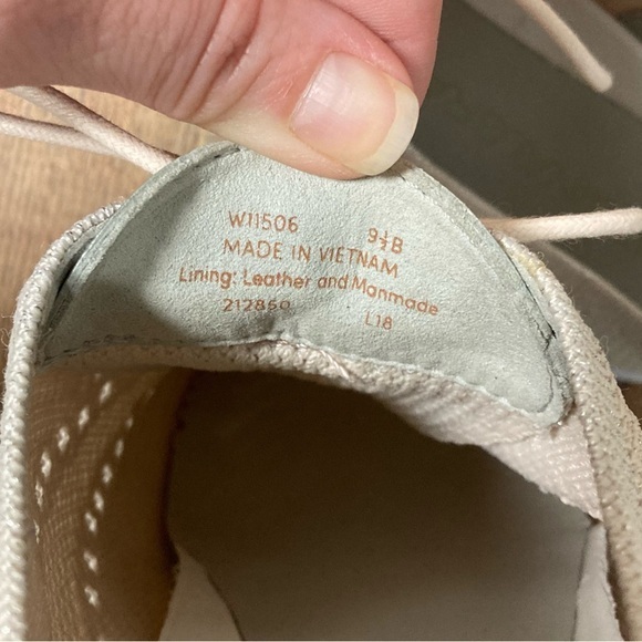 Cole Haan OriginalGrand Wingtip Oxford Blush Pink Silver Stitchlite Womens 9.5 B - Picture 6 of 7